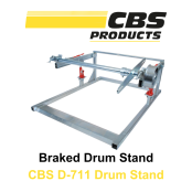 Cable Drum Stand CBS  D-711 Braked Stand