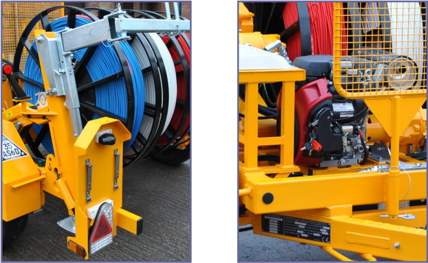 Overhead Line Construction Winch | CBS C-780 3 Tonne