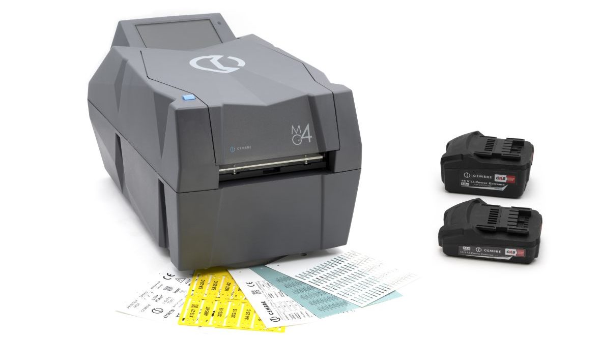 Cembre MG4 Thermal Printer For Cable Labelling Cembre MG4 Thermal Printer For Cable Labelling