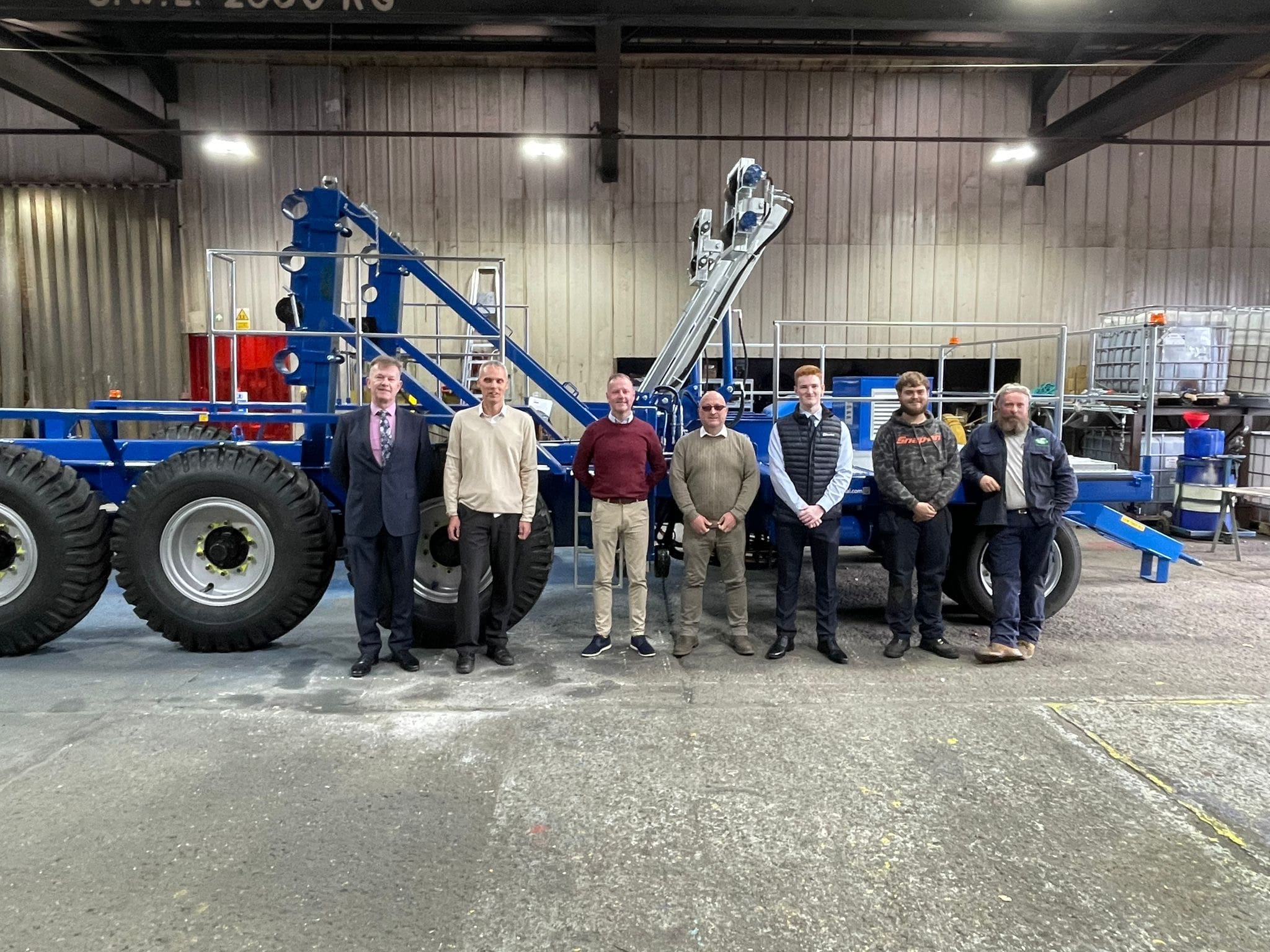 Cable Drum Trailer Manufactured for Major High Voltage Power Project