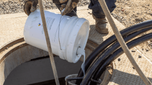 MULEGLIDE Cable Lubricant - In Use