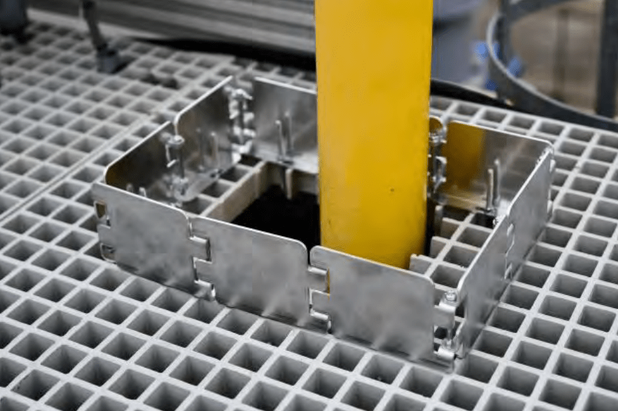 Adjustable Kick Plate CableSafe | Above View