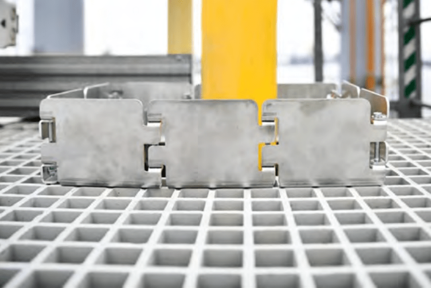 Adjustable Kick Plate CableSafe | Side View