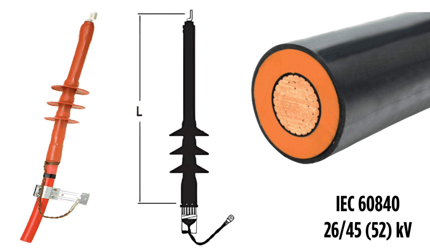 Nexans 52TTGI1 Cable Termination 52kV MV HV
