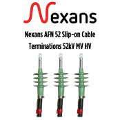 Nexans AFN 52 Slip-on Cable Terminations 52kV MV HV