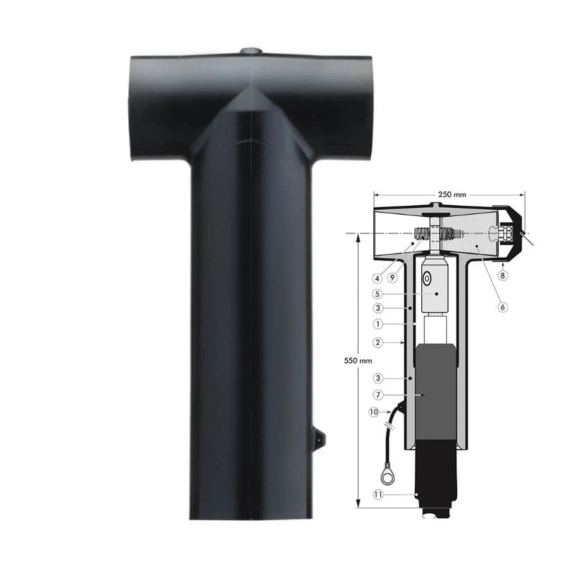 Nexans Q909TB Tee Connector 52kV MV HV