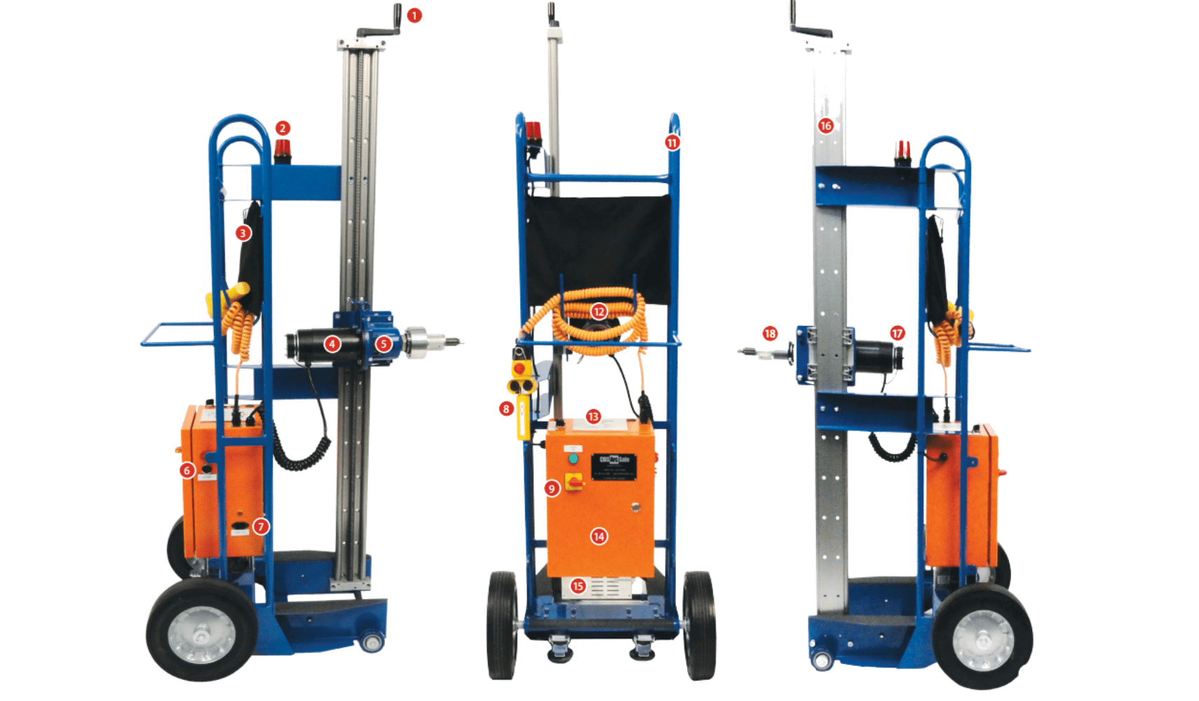 Universal Rotary Remote Racking System - Features