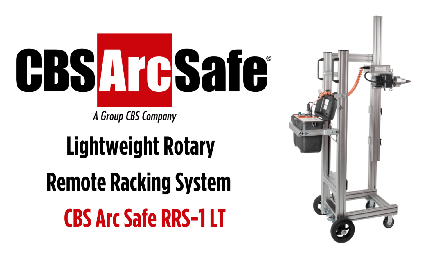 Lightweight Rotary Remote Racking System CBS ArcSafe RRS-1 LT