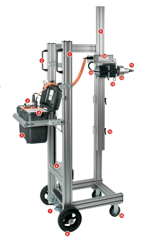 Lightweight Rotary Remote Racking System