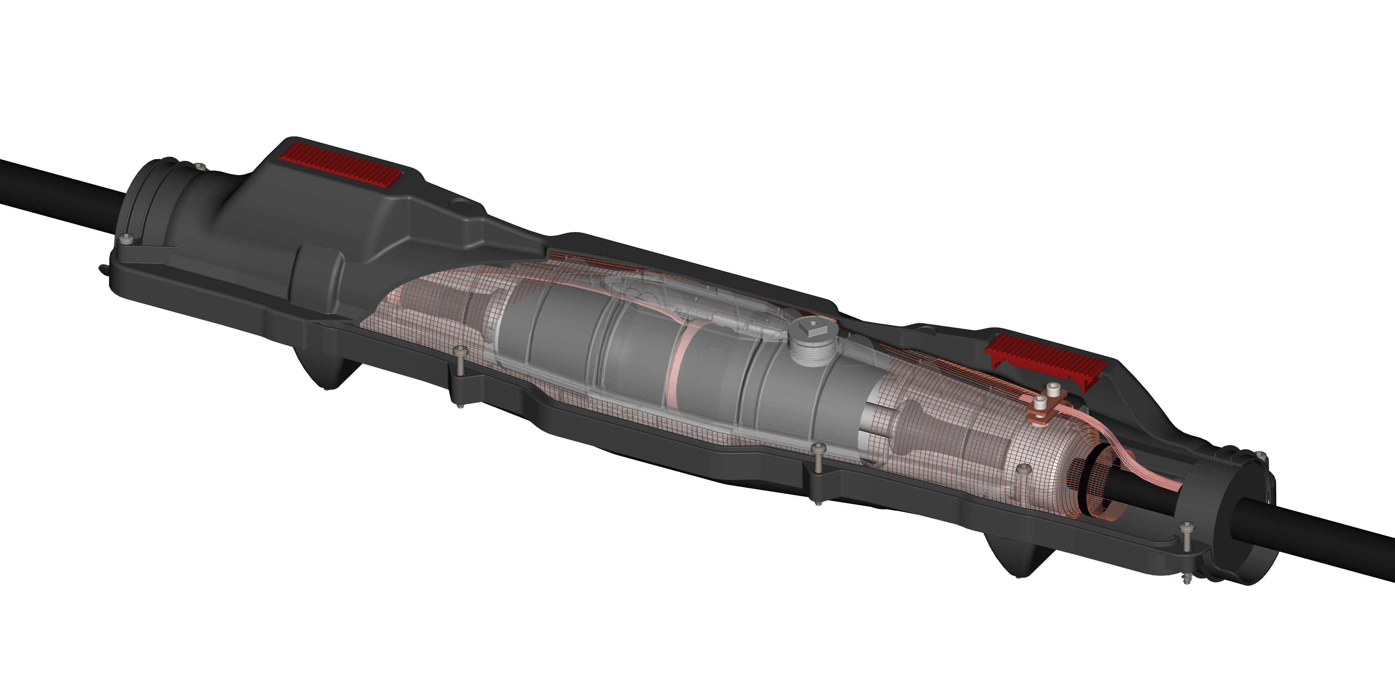 For straight, transition and branch connections of MV Power Cables - this includes 11kV and 33kV paper-insulated (PILC/PICAS) and polymeric (XLPE/EPR) cables up to 1000sqmm. For straight, transition and branch connections of MV Power Cables - this includes 11kV and 33kV paper-insulated (PILC/PICAS) and polymeric (XLPE/EPR) cables up to 1000sqmm.