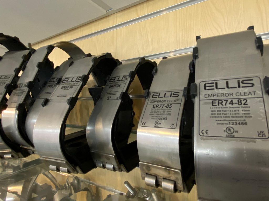 Ellis Patents Emperor Cable Cleats Ellis Patents Emperor Cable Cleats