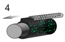 Apply the Sleeve and Insert the Metal Channel