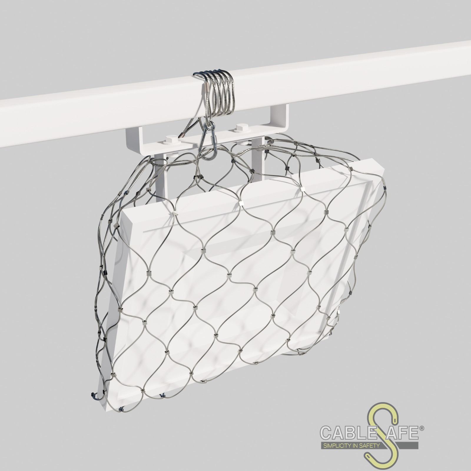 Dropped Object Prevention | Netting is used to enclose objects at height to prevent them posing a dropped object risk.