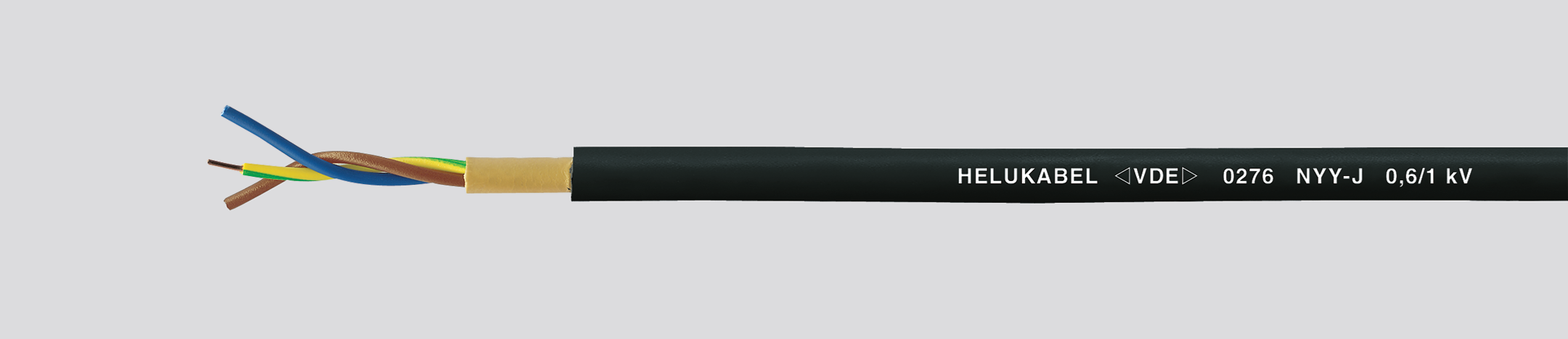 NYY Cable 0.6/1kV Copper Power & Solar Cable | VDE Approved | HELUKABEL