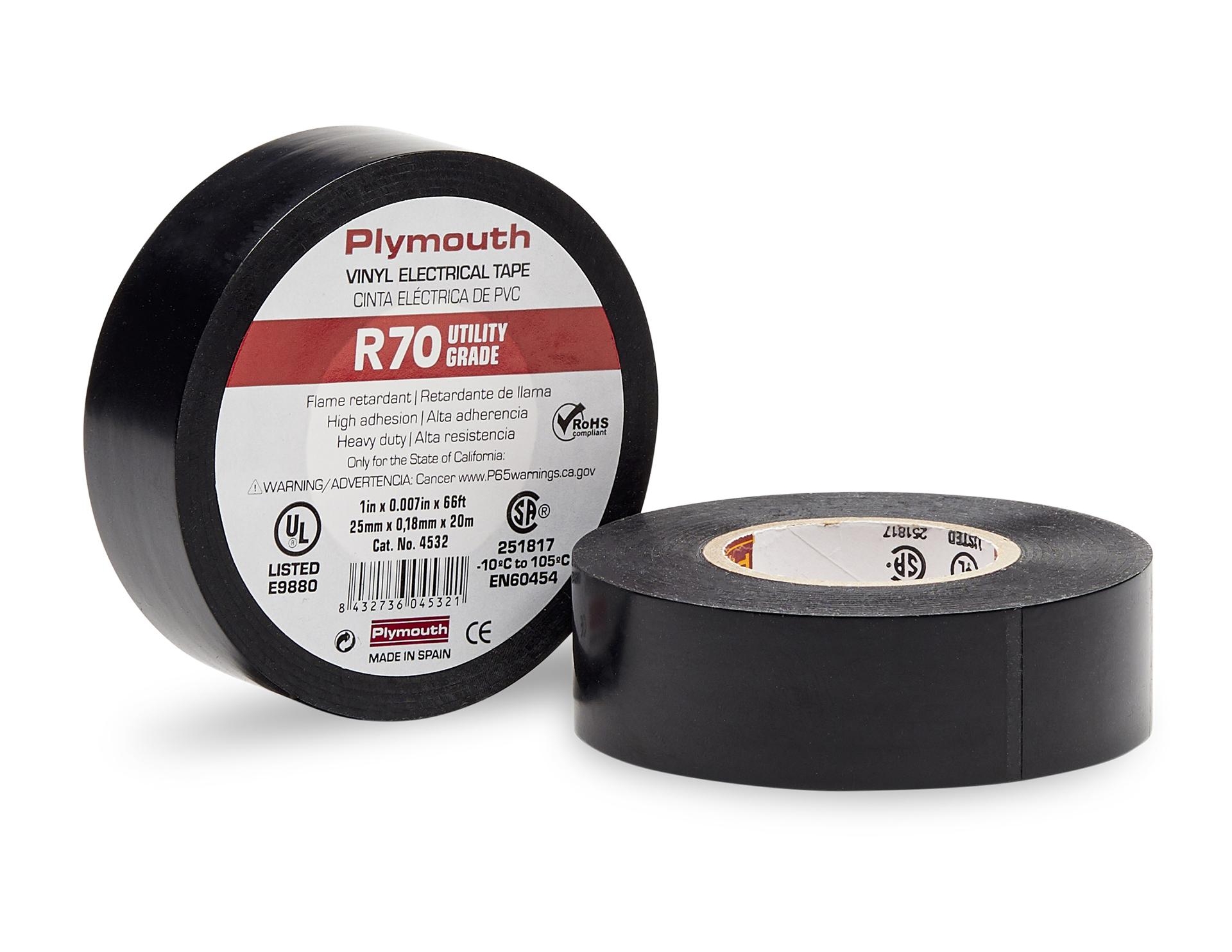 UV Resistant PVC Electrical Tapes