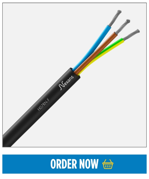 Buy Nexans H07RN-F Flexible Rubber Cable
