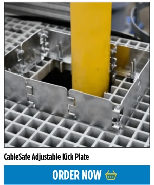 CableSafe Adjustable Kick Plate