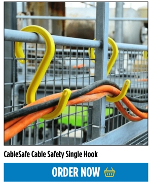 CableSafe Safety Cable Single Hook