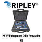 Ripley MV Underground Medium Voltage Cable Preparation Tool Kit