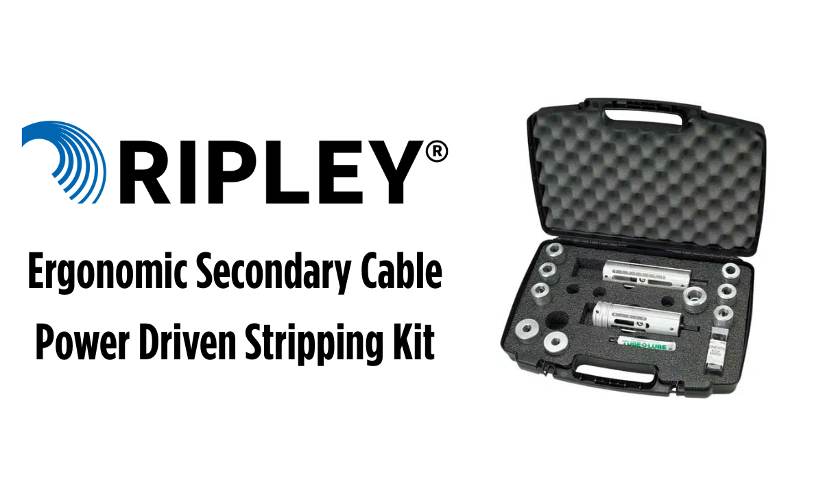 Ripley Ergonomic Secondary Cable Power Driven Stripping Kit