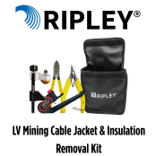 Ripley Low Voltage Mining Cable Jacket & Insulation Removal Kit