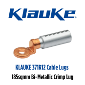 Klauke 371R12 Cable Lugs | 185sqmm Bi-Metallic Crimp Lug