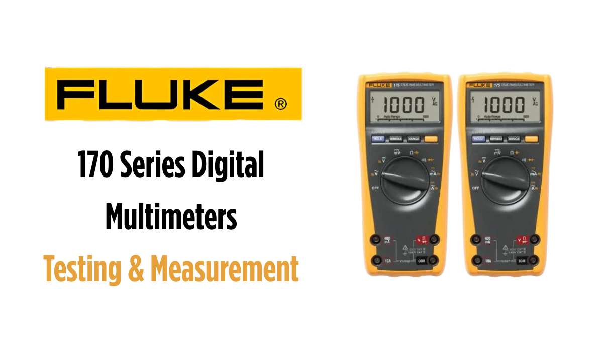 Fluke 170 Series Digital Multimeter Fluke 170 Series Digital Multimeter