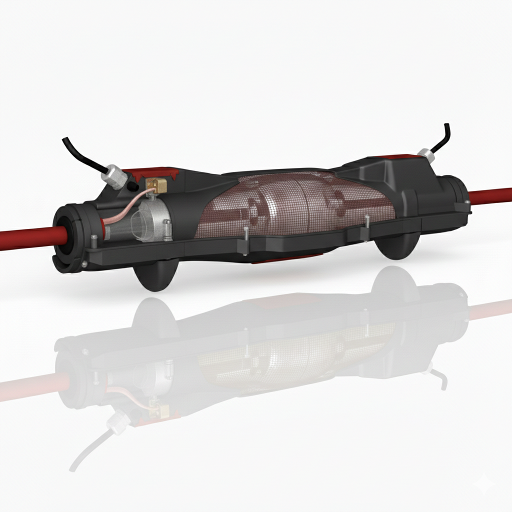 Suitable for single-core polymeric cables (XLPE/EPR)