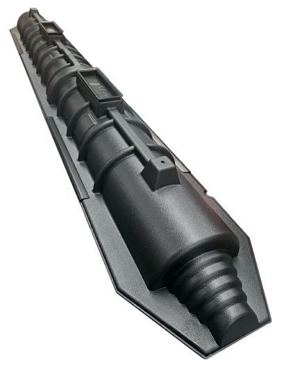 Resin filling and shell closure