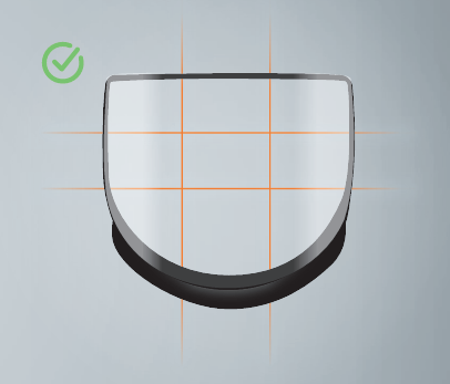 VISARC Optical Class 1 arc flash face shield for clear electrical work visibility